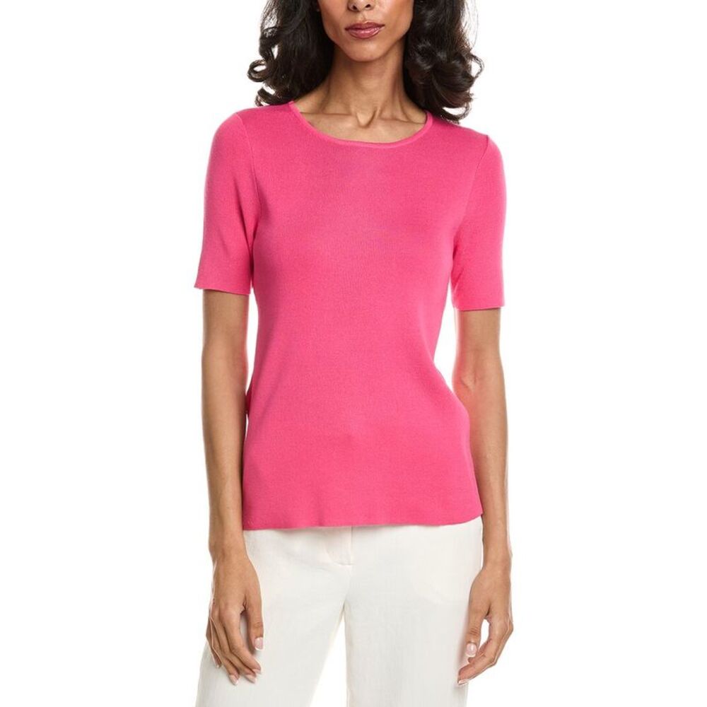 Tahari Asl Womens  Knit Top, Pink